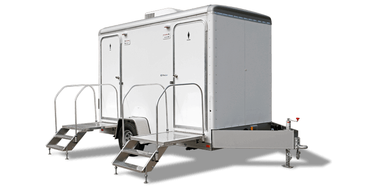 Luxury Restroom Trailer Rentals Gary IN